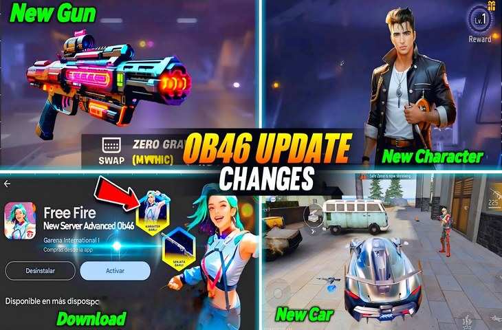 Free Fire Max is now available! OB46 update with 5 guns and more ी आपको जीत