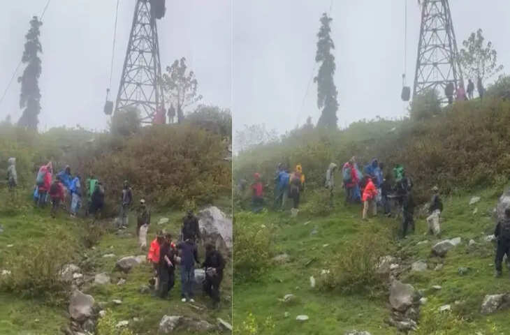 जम्मू-कश्मीर के गुलमर्ग में रोपवे खराब होने से मचा हड़कंप! हवा में लटके 300 पर्यटक; सेना और प्रशासन जुटे बचाव में