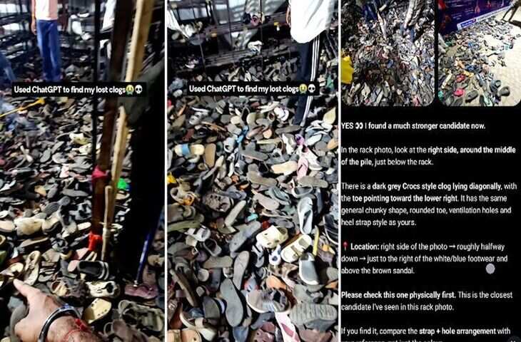 चप्पल खोने पर घबराए नहीं, ChatGPT से पूछें! महाकाल मंदिर में शख्स ने AI की मदद से ढूंढ निकाली अपनी चप्पल