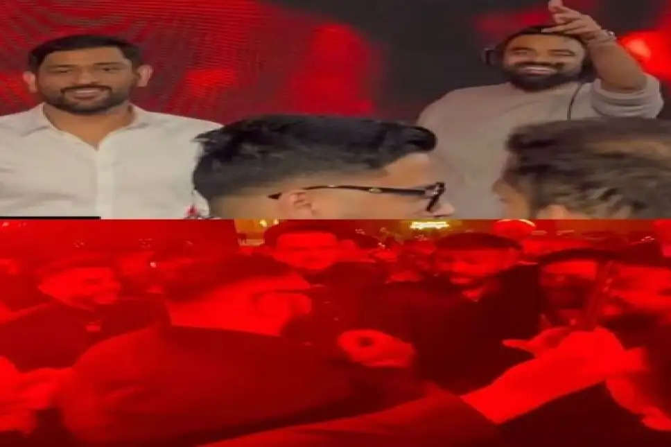 hardik pandya shared unseen video of dhoni private party1113333311113333111111