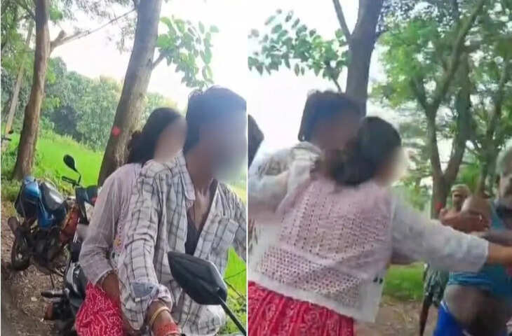 जमुई जैसा मामला फिर आया सामने, श्रद्धालु युवक-युवती के साथ बीच सड़क पर बदसलूकी और मारपीट; वीडियो वायरल