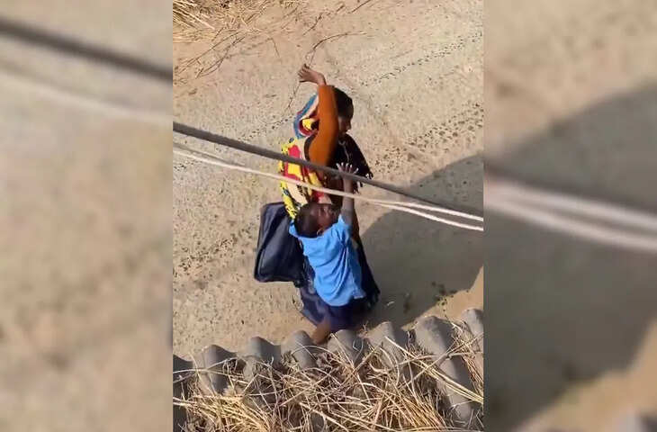 &lsquo;आज नहीं जाना स्कूल&hellip;&rsquo; बेटे की जिद के आगे नहीं झुकी मां सिखाया ऐसा सबक, वीडियो देख लोग बोले - 'मां से पंगा नहीं....'