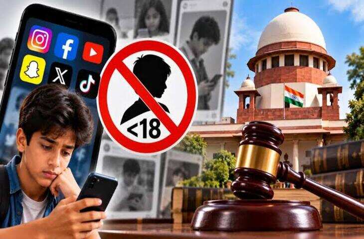 सोशल मीडिया पर बच्चों की सुरक्षा, वीडियो में जाने सुप्रीम कोर्ट ने सरकार से 18 साल से कम उम्र के यूजर्स के लिए कानून बनाने पर विचार करने को कहा
