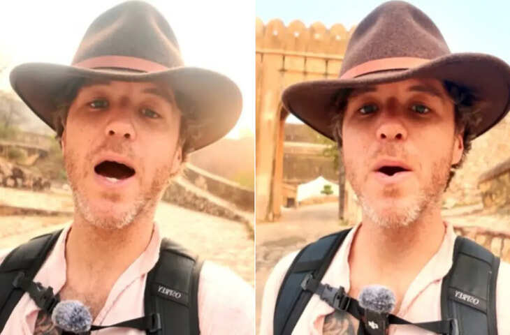 'इंडियंस लेज़ी होते हैं&hellip;' भारत घूमते हुए ये क्या बोल गया विदेशी टूरिस्ट, सोशल मीडिया पर भड़के लोग&nbsp;