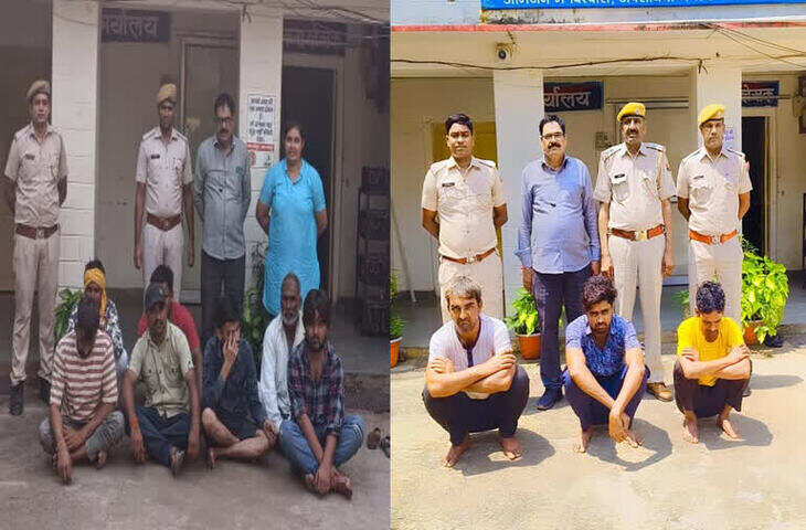 जयपुर में &lsquo;एरिया डोमिनेशन&rsquo; अभियान, वीडियो में देखें 51 आरोपी गिरफ्तार, अवैध गतिविधियों पर बड़ी कार्रवाई