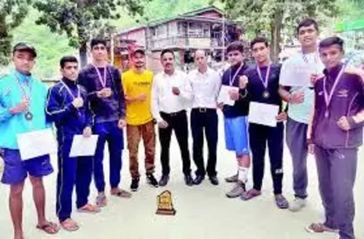 Dharmshala कांगड़ा के मुक्केबाजों ने जीता गोल्ड