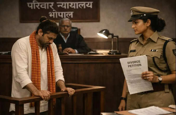 भोपाल में पति-पत्नी विवाद, फुटेज में जानें पति ने पढ़ाया लिखाया पुलिस अफसर बनी पत्नी ने पति के खिलाफ दी तलाक की अर्जी&nbsp;