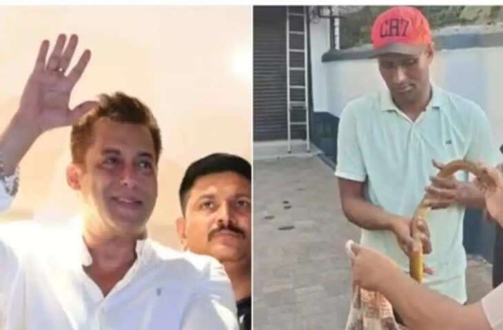 सलमान खान के गैलेक्सी अपार्टमेंट में मिला 5 फुट लंबा सांप, स्नेक रेस्क्यूअर ने किया सुरक्षित रेस्क्यू, वीडियो वायरल