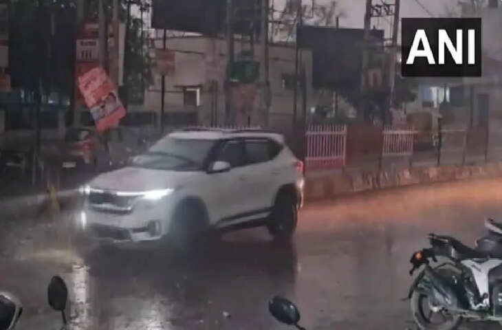 दिल्ली-एनसीआर में बदला मौसम, तेज हवाओं के साथ झमाझम बारिश