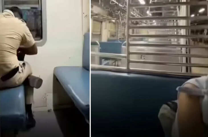  देर रात ट्रेन में अकेले सफर कर रही थी लड़की, पुलिस कॉन्स्टेबल ने किया दिल जीतने वाला काम