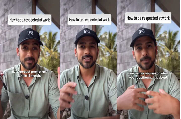 ऑफिस में सम्मान पाने के लिए शख्स ने बताए जरूरी नियम, वीडियो ने छेड़ी नई चर्चा