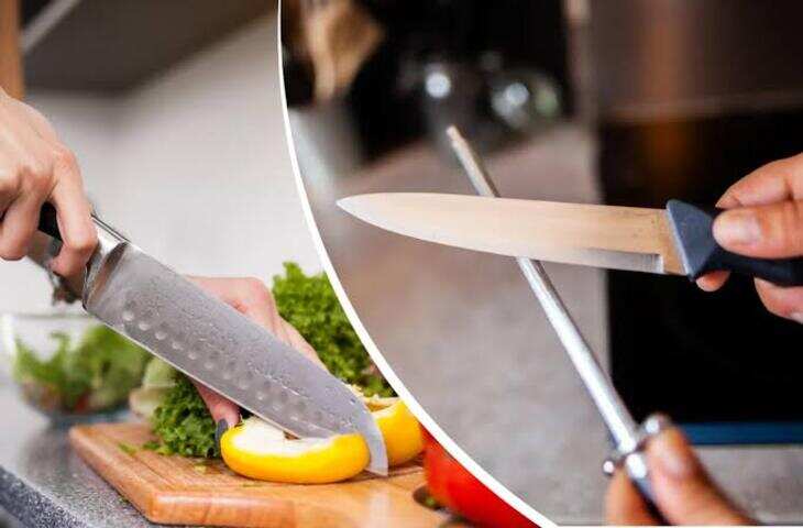 Kitchen Hacks: रसोई के चाकू की धार हो गई है कम? जानें घर पर आसानी से तेज करने के 3 बेस्ट तरीके