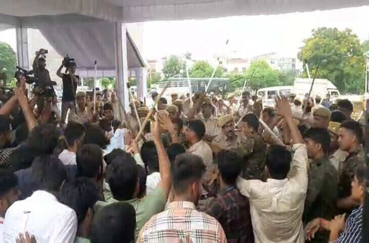 Rajasthan University में बवाल! एबीवीपी कार्यकर्ताओं पर पुलिस के लाठीचार्ज से मचा हड़कंप, BJP विधायक ने लगाईं फटकार&nbsp;