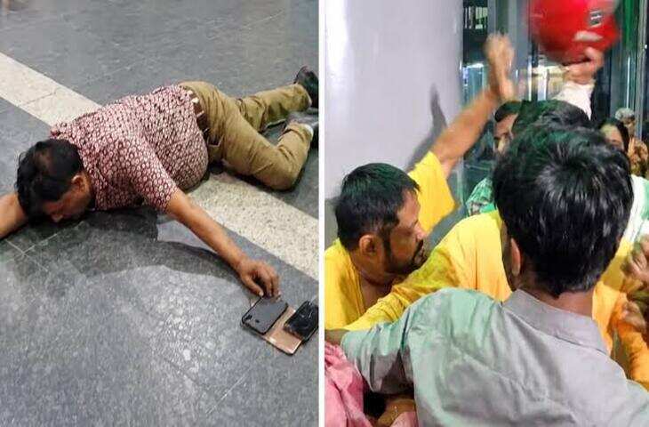 Kolkata Airport Clash: अभिषेक बनर्जी के आगमन से पहले भिड़े BJP और TMC कार्यकर्ता, एयरपोर्ट परिसर में जमकर हुआ हंगामा