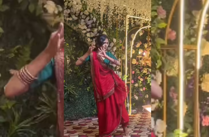 झुमका झुलनिया गाने पर लड़की का धमाकेदार डांस वायरल, स्टेज पर छा गई परफॉर्मेंस, वीडियो देख दिल हर बैठे यूजर्स&nbsp;