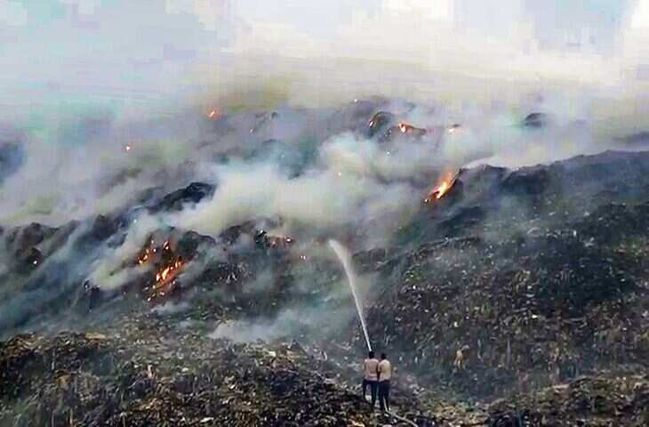 बंधवारी आग में 80 एकड़ अरावली बर्बाद, अपराधियों के खिलाफ अभी तक कोई कार्रवाई नहीं