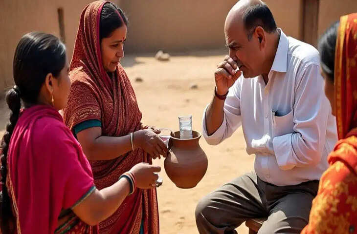 जयपुर के सिविल लाइन्स इलाके में दूषित पानी की समस्या, स्थानीय लोग परेशान