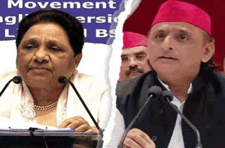 अखिलेश पर मायावती का निशाना, PDA रथ के रंग को लेकर उठाए सवाल; मुस्लिम मतदाताओं पर भी बोलीं