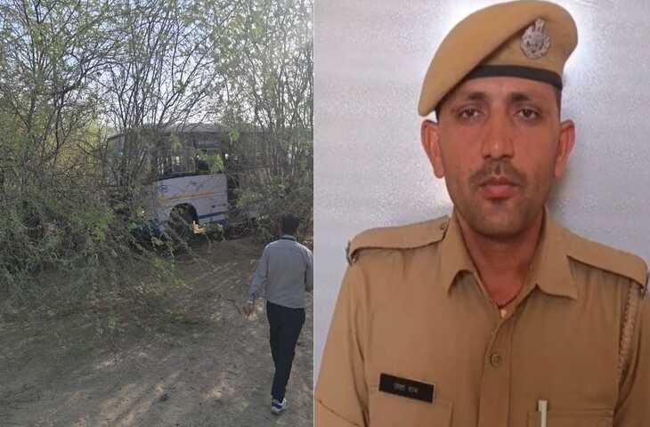 बाड़मेर में बड़ा हादसा टला, वीडियो में देंखे कांस्टेबल ने संभाला बेकाबू रोडवेज बस का स्टेयरिंग