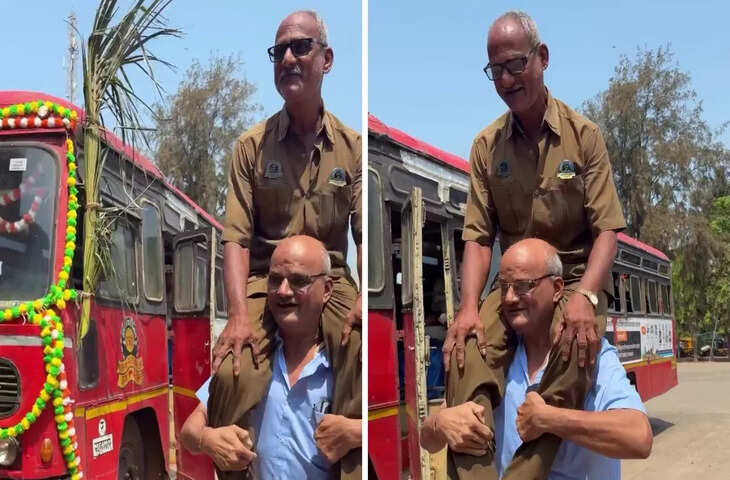 ड्राइवर की भावुक विदाई का वीडियो वायरल, दशकों पुरानी दोस्ती और सम्मान की झलक ने जीता दिल