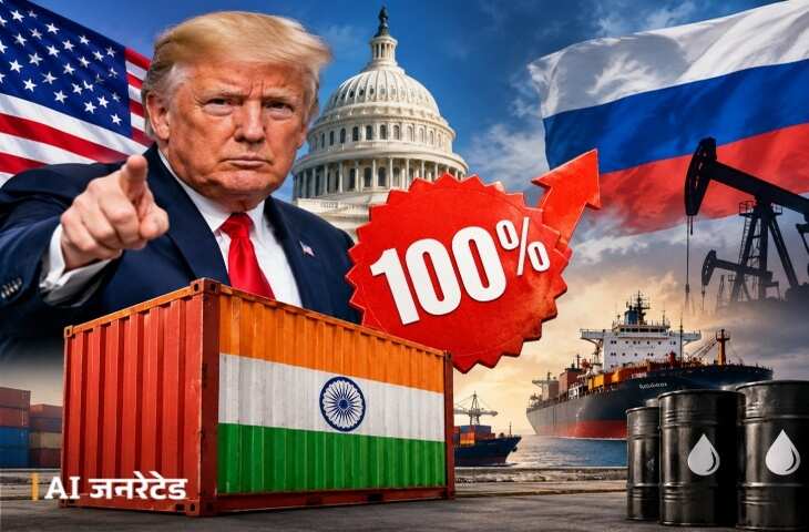 Russia Sanctions Bill: अमेरिका में रूस पर शिकंजा कसने वाला बिल पास, भारत-चीन पर 100% तक टैरिफ का रास्ता साफ