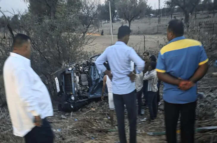 सीकर में दो अलग-अलग सड़क हादसों में 3 की मौत, 5 से अधिक घायल; हाईवे पर मचा हड़कंप