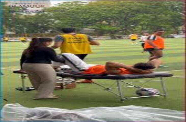 खुले मैदान में लड़की से मसाज लेते दिखे टाइगर श्रॉफ, सोशल मीडिया पर वायरल हुआ वीडियो&nbsp;