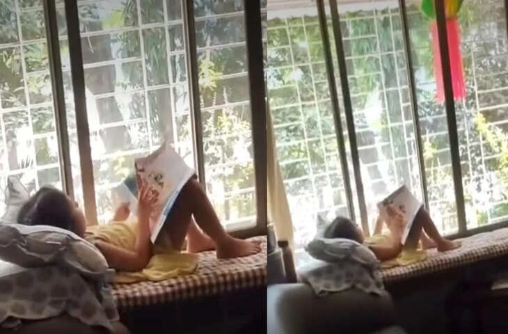 पढ़ाई का नाटक करती छोटी बच्ची का मजेदार वीडियो वायरल, फिल्म &lsquo;धुरंधर&rsquo; के गाने पर गाया गाना