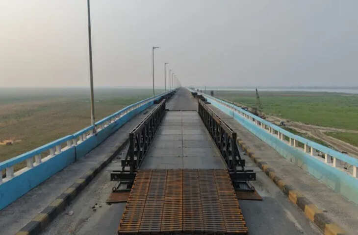विक्रमशिला सेतु पर बेली ब्रिज का काम अंतिम चरण में, 6 जून को होगा लोड टेस्ट