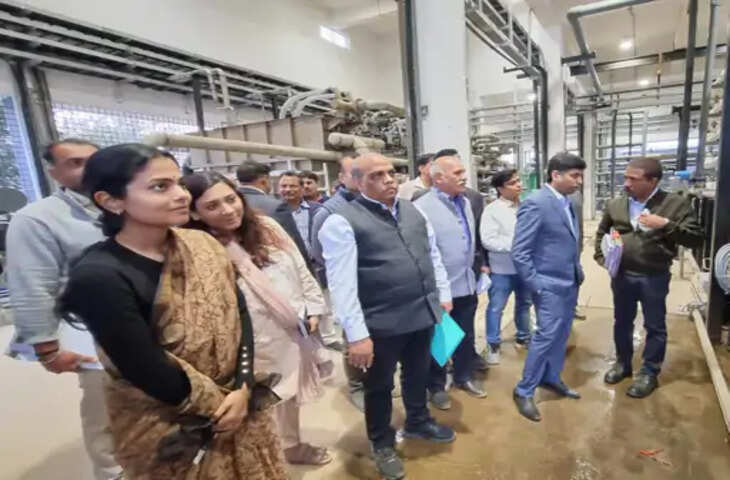 Alwar रीको एमडी ने सीईटीपी सहित पूरे क्षेत्र का लिया जायजा, अधिकारियों को लगाई फटकार