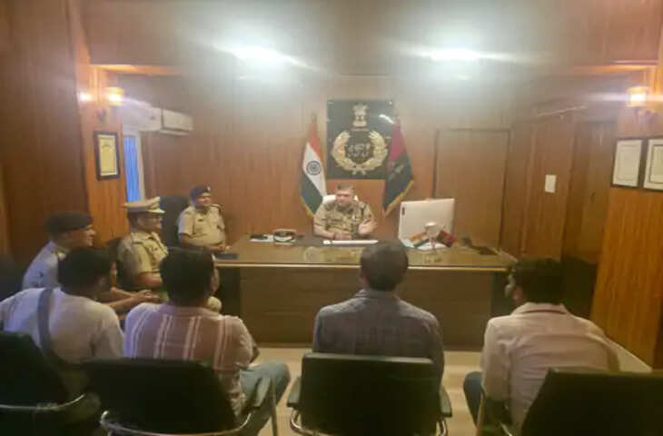 मुजफ्फरपुर में कानून-व्यवस्था को लेकर पुलिस अलर्ट, ADG नैय्यर हसनैन खान पहुंचे