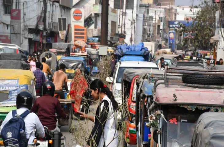 ट्रैफिक सुधार की कागजी रणनीति धरातल पर विफल, शहर में भीषण जाम की समस्या
