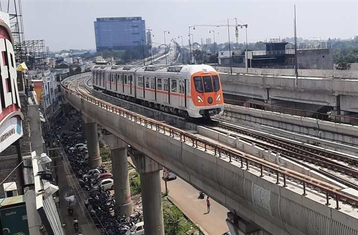 Bhopal सुभाष नगर डिपो से आरकेएमपी तक मेट्रो की मेन लाइन की हुई सफल टेस्टींग, जल्द चलेगी मेट्रो 
