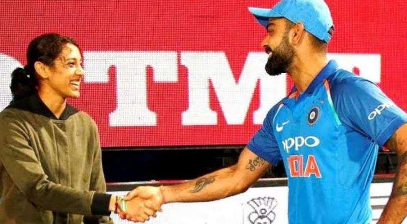 Virat Kohli Smriti Mandhana