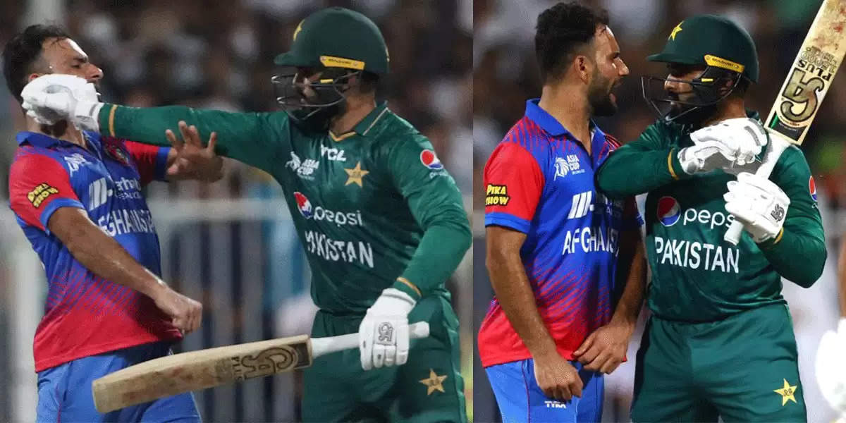 PAK vs AFG: आसिफ अली ने LIVE मैच में अफ़गान गेंदबाज के साथ की हाथापाई, बल्ले से की मरने की कोशिश, देखे VIDEO