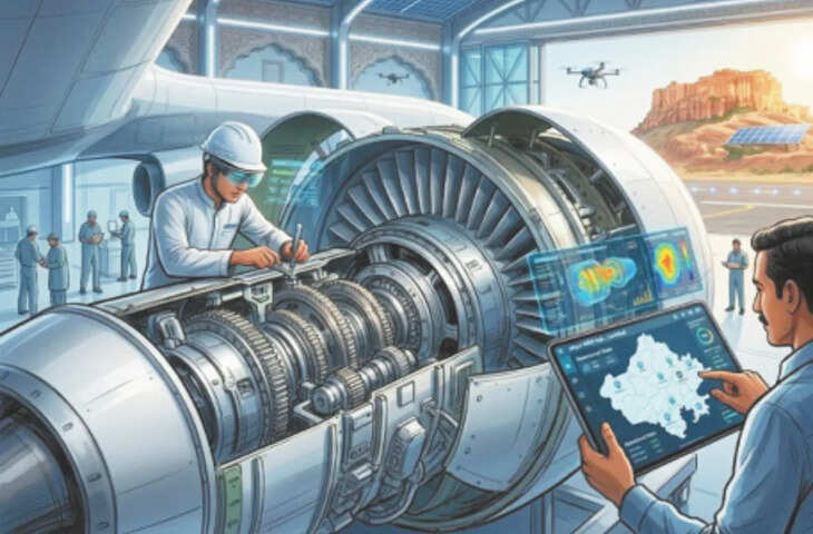 राजस्थान को बड़ी सौगात: कोटकासिम में बनेगा MRO हब, विमान रखरखाव का नया केंद्र बनने की तैयारी