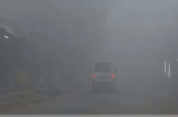 राजस्&zwj;थान में तेज सर्दी, कई जिलों में सुबह घना कोहरा, व&zwj;िज&zwj;िब&zwj;िल&zwj;िटी जीरो, रेंगते रहे वाहन