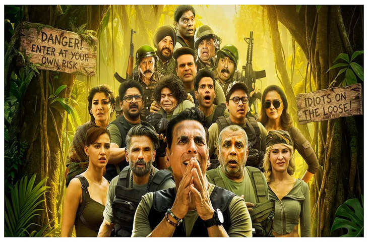 34 स्टार्स, 4 दिन और 100 करोड़ की कमाई! 'Welcome To The Jungle' ने बॉक्स ऑफिस पर मचा दिया तहलका