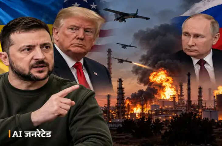 Russia-Ukraine War: जेलेंस्की ने ट्रम्प की अपील ठुकराई, रूसी तेल रिफाइनरियों पर फिर हमले करने का ऐलानa