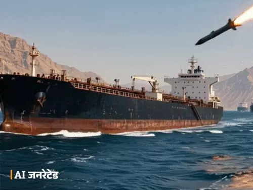 BREAKING : Strait of Hormuz Attack: कुवैती टैंकर पर प्रोजेक्टाइल गिरा, 5 भारतीय नाविक सुरक्षित निकाले गए