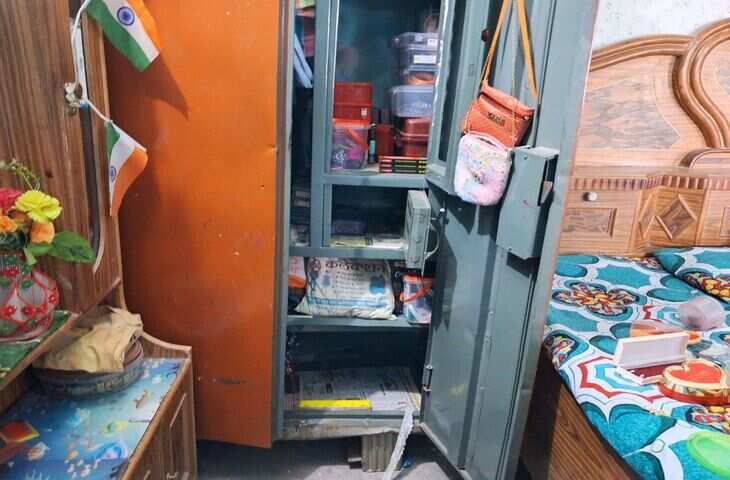 शादी में गए परिवार के सूने मकान को बनाया निशाना, जयपुर में लाखों के गहने और कैश चोरी, फुटेज में नजर आए नकाबपोश बदमाश