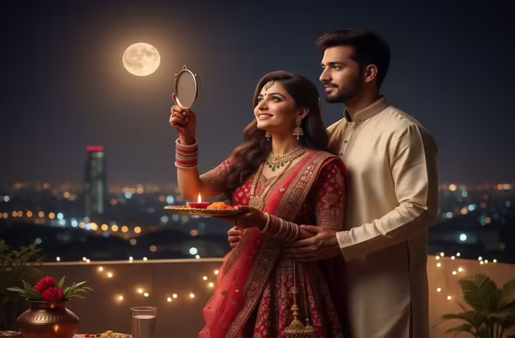 Karwa Chauth 2025: करवा चौथ पार कितनी देर रहेगा पूजा का शुभ मुहूर्त ? एक क्लिक में यहाँ जाने पूजन और चंद्रोदय का सटीक समय&nbsp;