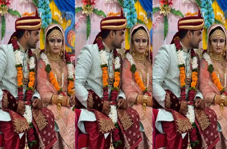 शादी के मंडप में दूल्हा-दुल्हन की मजेदार नोकझोंक वायरल, सुनकर हंस पड़े लोग