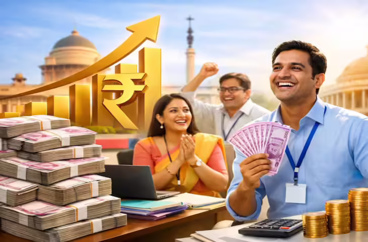 केंद्रीय कर्मचारियों के लिए खुशखबरी: 8th Pay Commission से बंपर सैलरी बढ़ोतरी, एरियर ₹15 लाख तक, समझें पूरा गणित&nbsp;