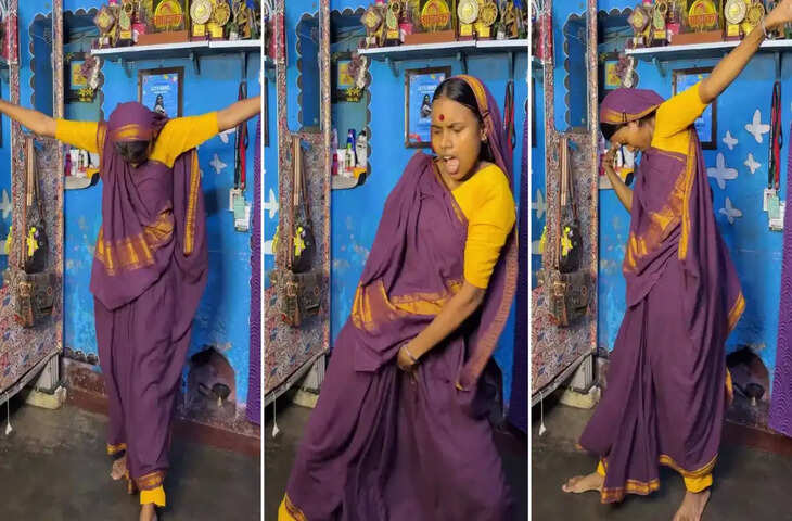 Video Viral: साड़ी पहनकर महिला ने किया माइकल जैक्सन स्टाइल मूनवॉक, देसी स्टाइल में विदेशी तड़का देख लोग हैरान&nbsp;