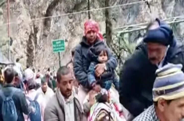 चारधाम यात्रा के पहले दिन दर्दनाक हादसा, वीडियो में देंखे यमुनोत्री मार्ग पर दो श्रद्धालुओं की मौत