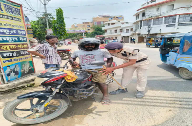 वाहन परिचालन को लेकर &lsquo;रोको-टोको&rsquo; अभियान जारी, नियमों के पालन के लिए किया जा रहा जागरूक
