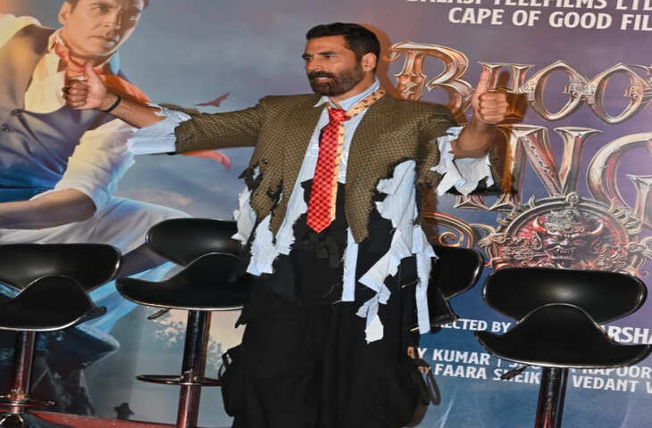 फिल्म प्रमोशन के लिए अक्षय कुमार ने बना ली अपनी ऐसी हालत, वीडियो देख हंस पड़ेंगे आप&nbsp;