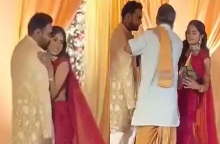 दूल्हा-दुल्हन और Kiss, शादी के दौरान ऐसा क्या हुआ जो वायरल हुआ एक Video, आप भी देखें