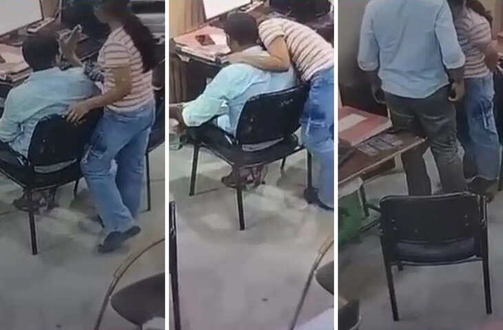 ड्यूटी के दौरान आपत्तिजनक हरकतों का वीडियो वायरल, महिला कांस्टेबल और मुंशी पर गिरी गाज; जांच के बाद कार्रवाई